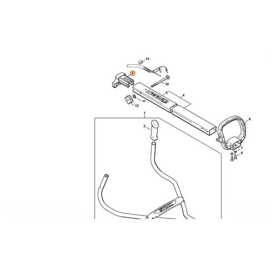 STIHL  Wspornik 4601 791 7600